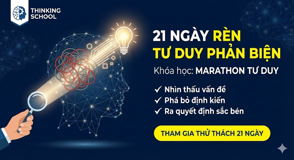 21 ngày rèn tư duy phản biện